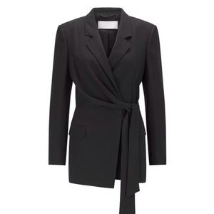 NWT Boss Black belted blazer size xxs/US 0/UK 4